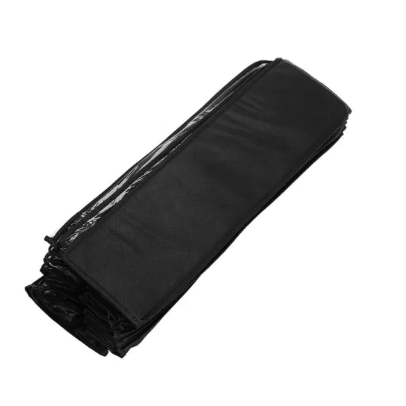 Door-Mounted Shoe Organizer - Black