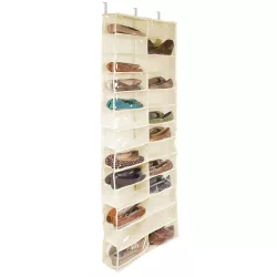 Door-Mounted Shoe Organizer - Beige