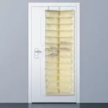 Door-Mounted Shoe Organizer - Beige