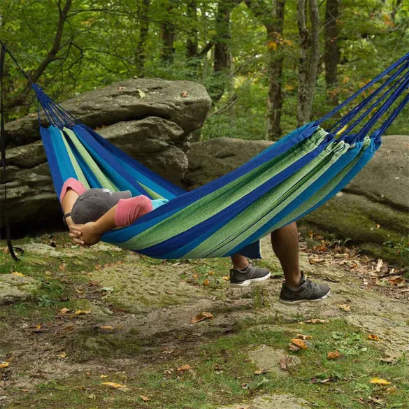 Double Hammock - Blue
