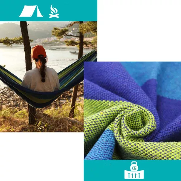 Double Hammock - Blue