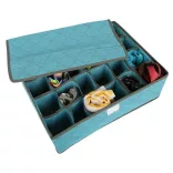 24-compartment lingerie storage box