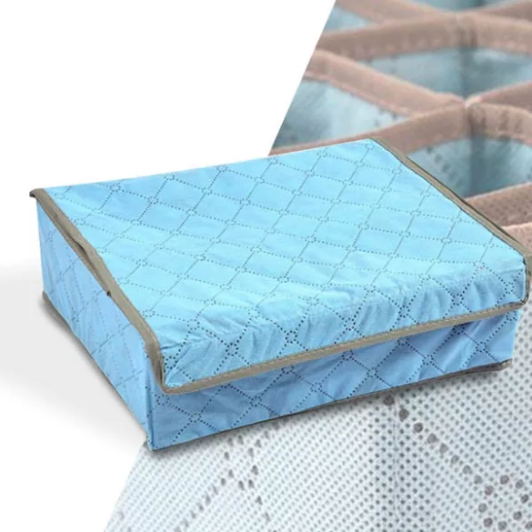 24-compartment lingerie storage box