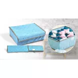 24-compartment lingerie storage box