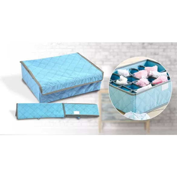24-compartment lingerie storage box