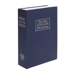 Book-Shaped Security Box - Blue