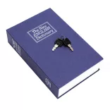 Book-Shaped Security Box - Blue
