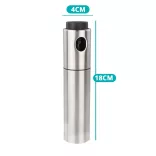 Oil Spray in Stainless Steel Bottle