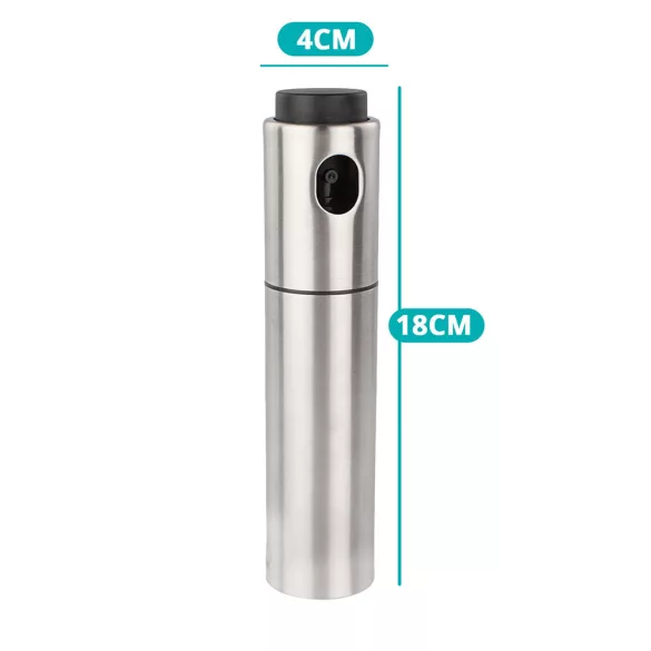 Oil Spray in Stainless Steel Bottle