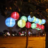 Party lantern, 10 LED, battery-operated