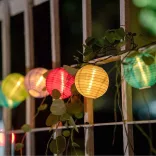 Party lantern, 10 LED, battery-operated