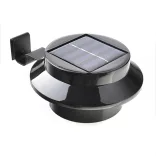 Solar Lamp in Selectable Color - Black