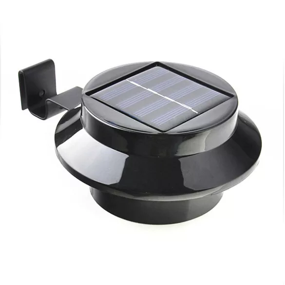 Solar Lamp in Selectable Color - Black