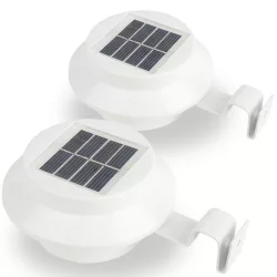 Solar Lamp Available in Color - White