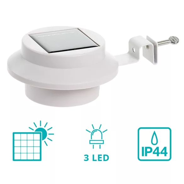 Solar Lamp Available in Color - White
