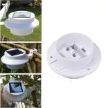 Solar Lamp Available in Color - White