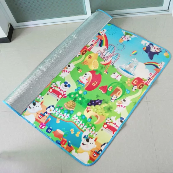 Play Mat for Kids - Blue