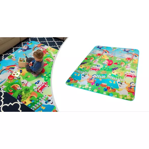Play Mat for Kids - Blue
