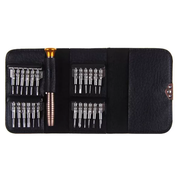 25-piece precision screwdriver set