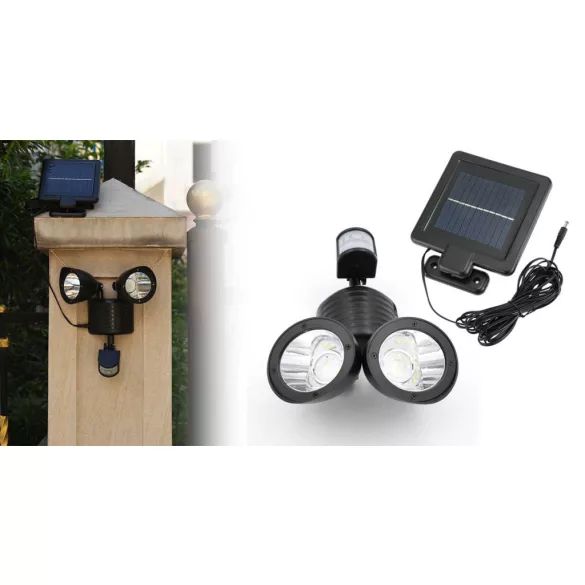 Dual Motion Sensor Solar Light
