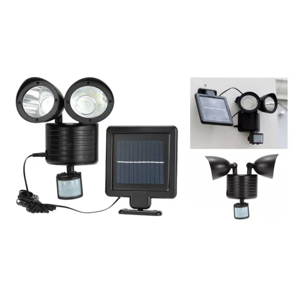Dual Motion Sensor Solar Light