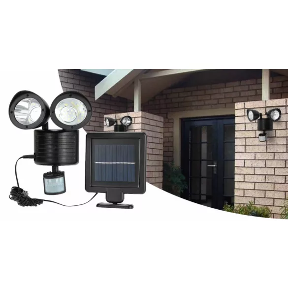 Dual Motion Sensor Solar Light