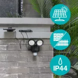 Dual Motion Sensor Solar Light