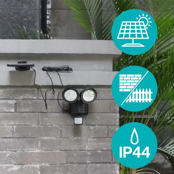 Dual Motion Sensor Solar Light