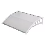 Plastic Canopy in Various Sizes and Colors - 120x90 cm - White