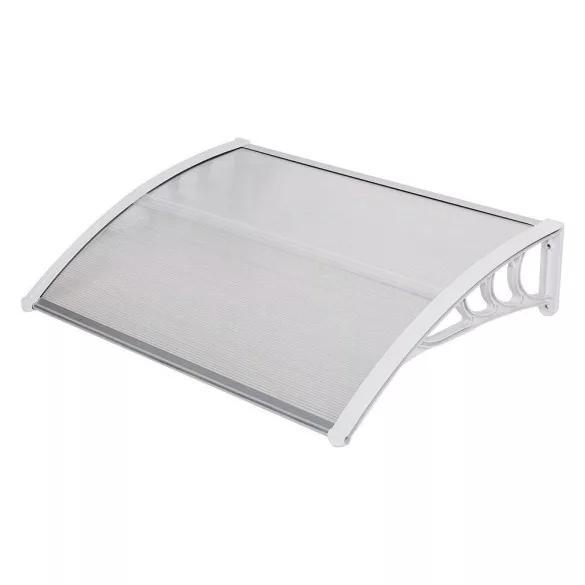 Plastic Canopy in Various Sizes and Colors - 120x90 cm - White