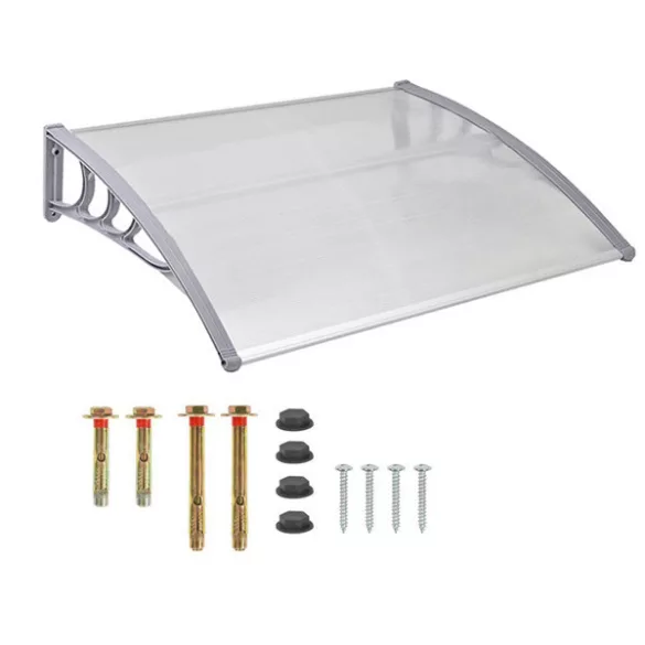 Plastic Canopy in Various Sizes and Colors - 120x90 cm - White