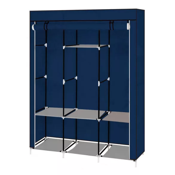 Mobile Wardrobe 130x45x170 cm - Blue