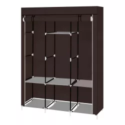 Mobile wardrobe in size 130x45x170 cm - brown