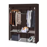 Mobile wardrobe in size 130x45x170 cm - brown