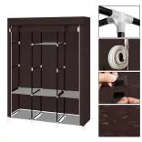 Mobile wardrobe in size 130x45x170 cm - brown