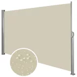 Retractable shading wall available in various types and colors - simple - beige