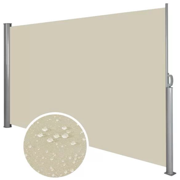 Retractable shading wall available in various types and colors - simple - beige