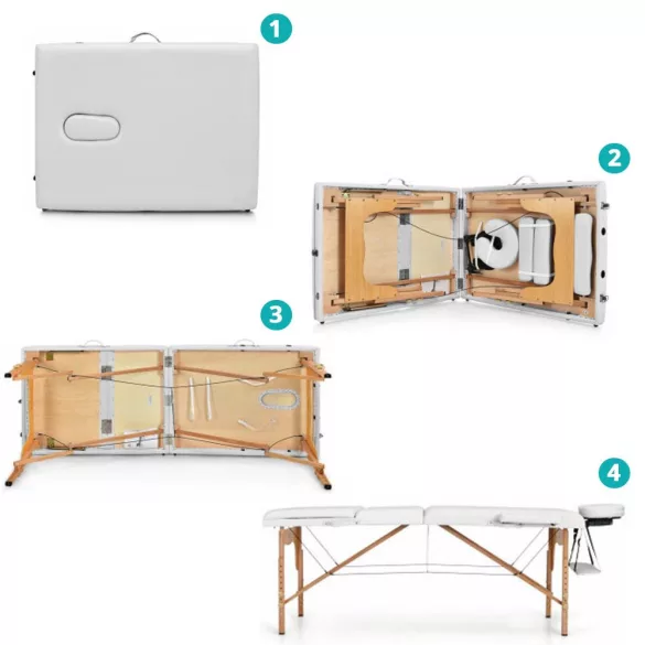 3-Zone Portable Massage Table