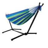 Hammock Stand with Gift 2-Person Hammock - Blue