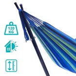 Hammock Stand with Gift 2-Person Hammock - Blue