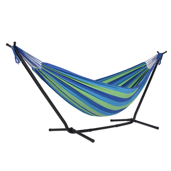 Hammock Stand with Gift 2-Person Hammock - Blue