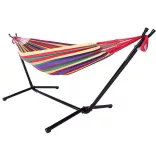Hammock Stand with Gift 2-Person Hammock - Red