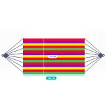 Hammock Stand with Gift 2-Person Hammock - Red