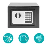 Digital Safe in 2 Sizes - Small, Black
