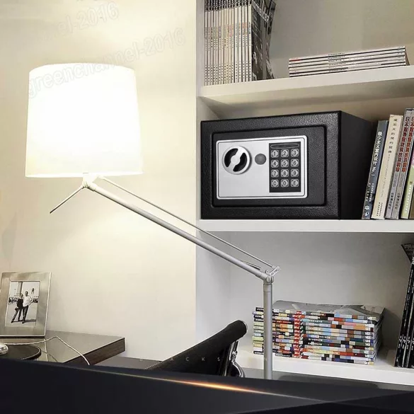 Digital Safe in 2 Sizes - Small, Black