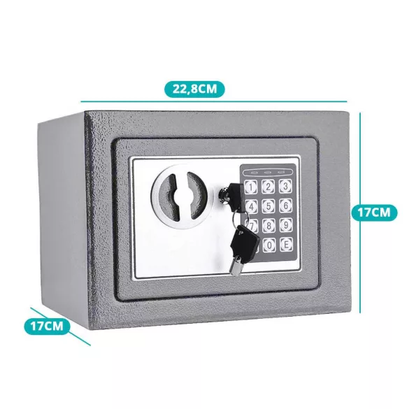 Digital Safe - 2 Types Available - Small, Grey