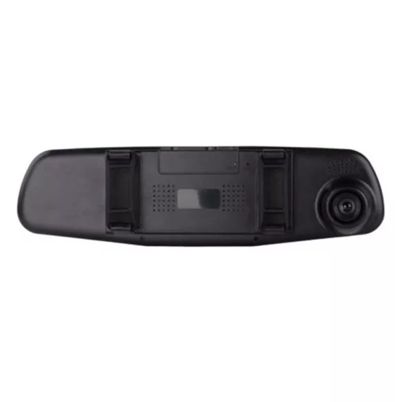 Rearview mirror event recorder camera and parking camera with Hungarian menu