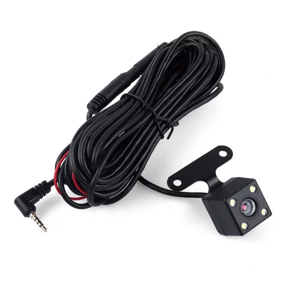 Rearview mirror event recorder camera and parking camera with Hungarian menu
