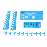 Wall-Mounted Screw and Tool Organizer - 43 Pieces