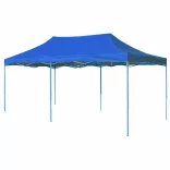 Foldable Garden Pavilion in Various Types - 2.9x5.7 Meters - Blue - Pavilion
